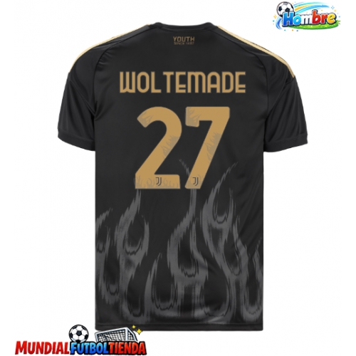 Camiseta Juventus Nick Woltemade #27 Tercera Equipación Replica 2026-27 mangas cortas
